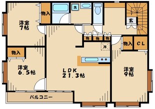 フェリカＫの物件間取画像